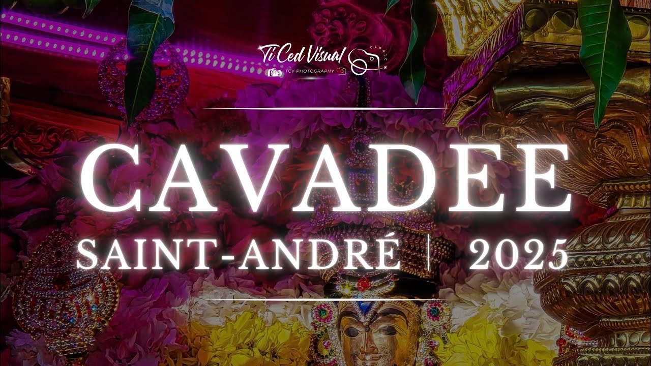 Taï Poussam Cavadee 2025 - Temple Petit bazar - Saint-André 🦚💖