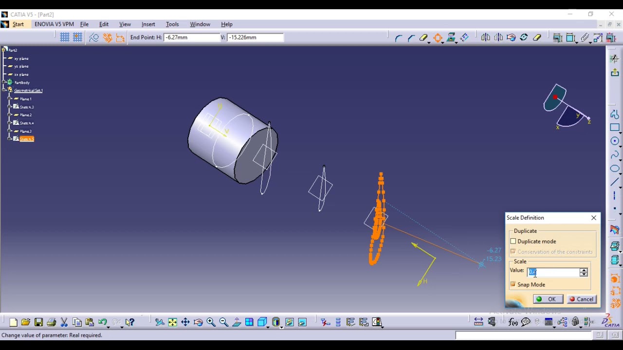 How to design drone propeller in CATIA V5