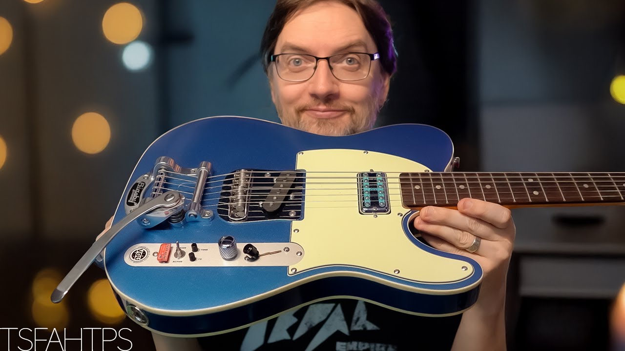 СДЕЛАНО!!! Кастомный теле Squier с модом Bigsby — Часть 2