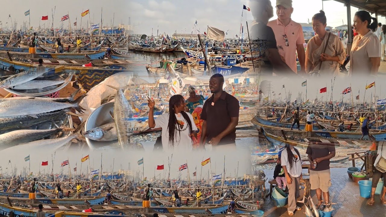 Ghana’s Fishermen Hold the World in Their Boats: The Meaning Behind the Flags 🇬🇭🌍Tema Fishing Habour