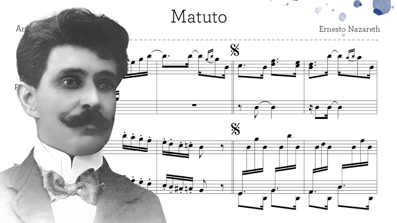 Ernesto Nazareth - Matuto (arr. Radamés Gnattali) (Maria Teresa Madeira e Alexandre Dias, 2 pianos)