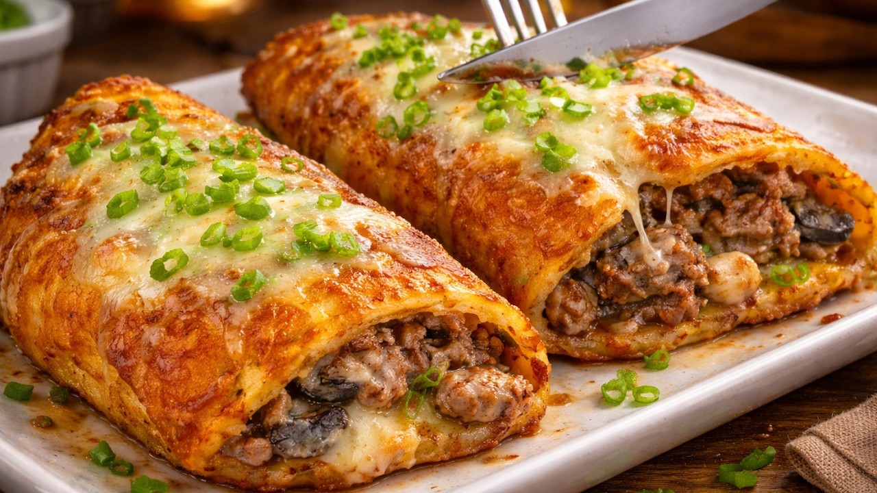🔥 Ich habe Kartoffeln und Hackfleisch – so lecker hast du sie noch nie gegessen! 😍
