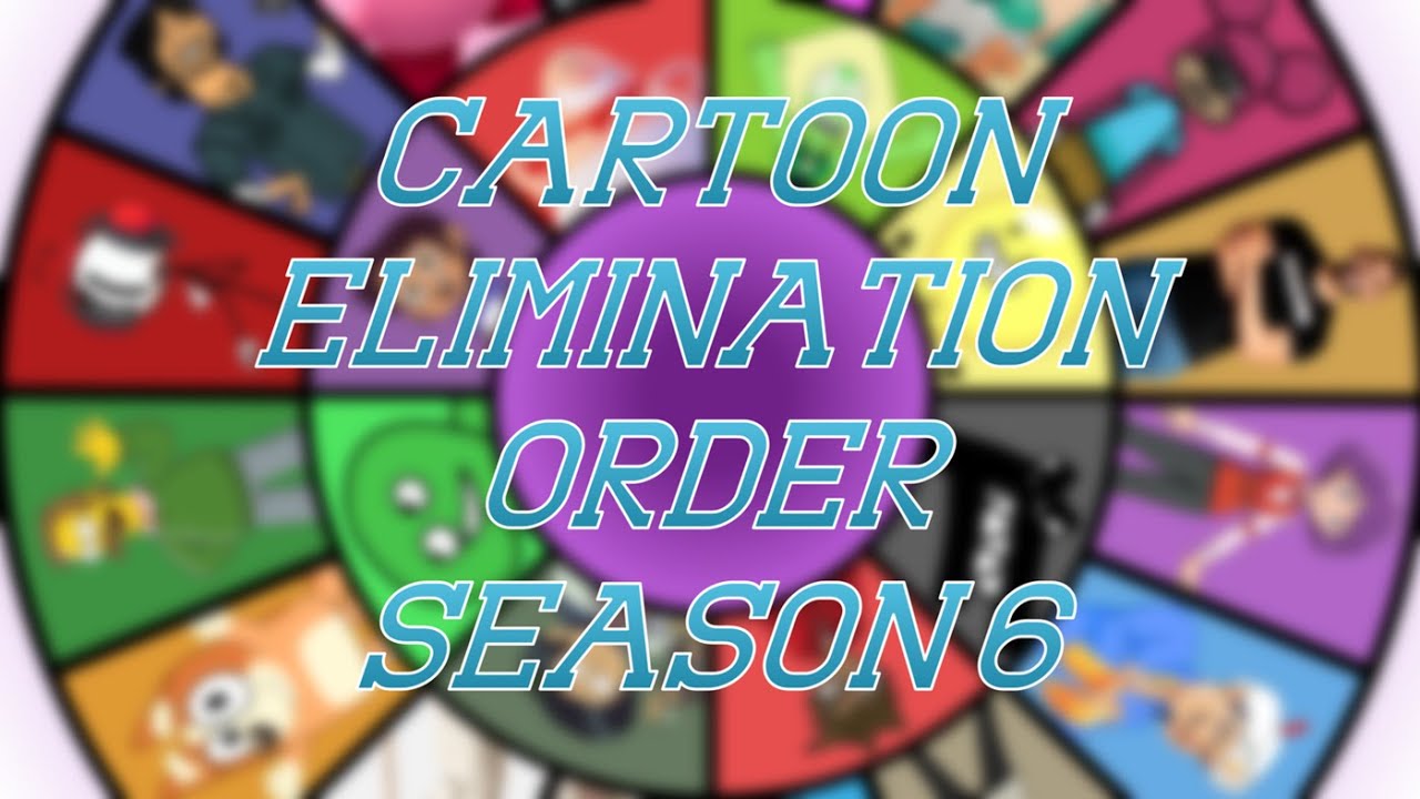 Cartoon Elimination Order Season 6 - YOUR CHARACTERS! [Part 1]