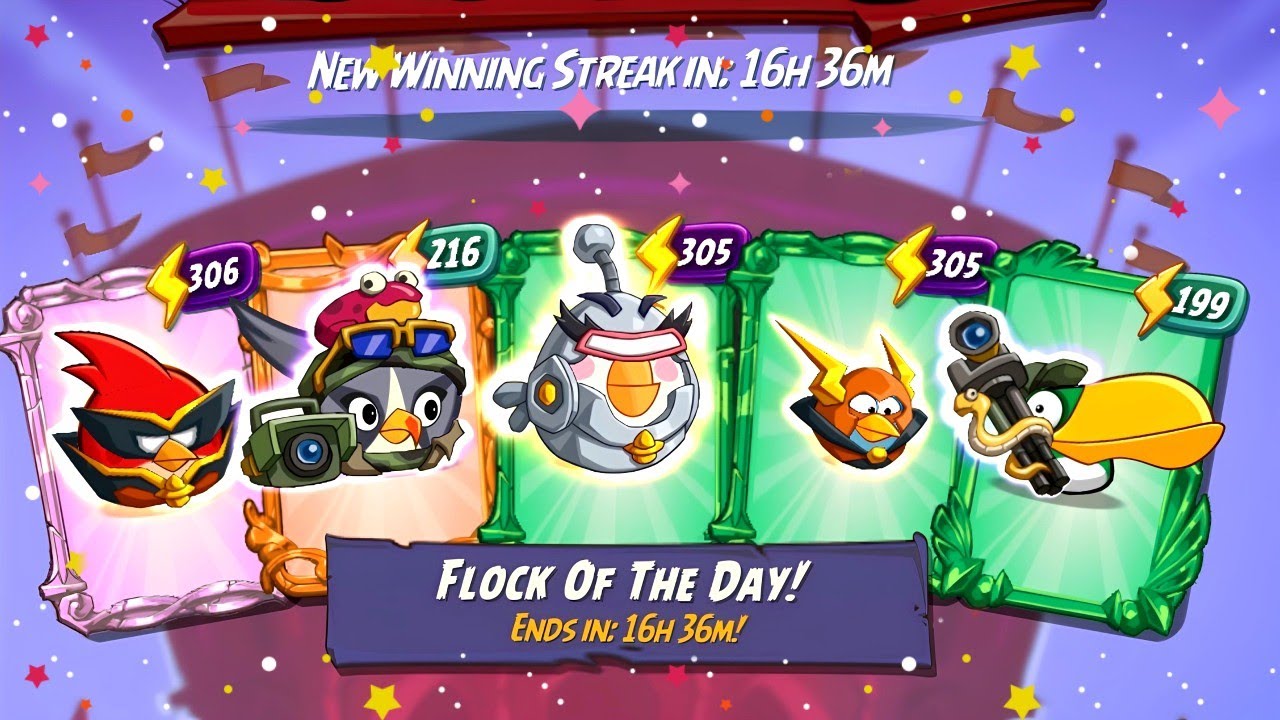 Arena Legendary League 2 - Space 🌌🚀🌎⭐ update in Arena - Angry Birds 2 🤩