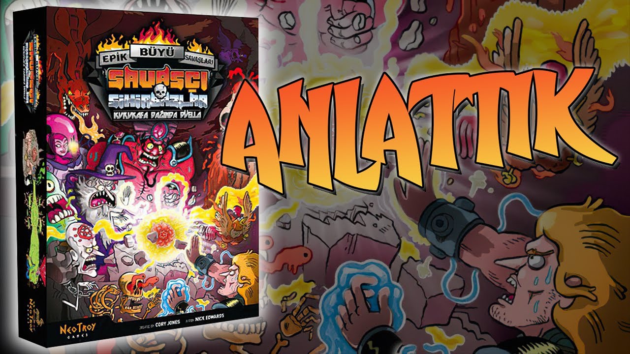 Epic Spell Wars (Epik Büyü Savaşları) - Oyun Anlatımı - Türkçe Kutu Oyunu Falan