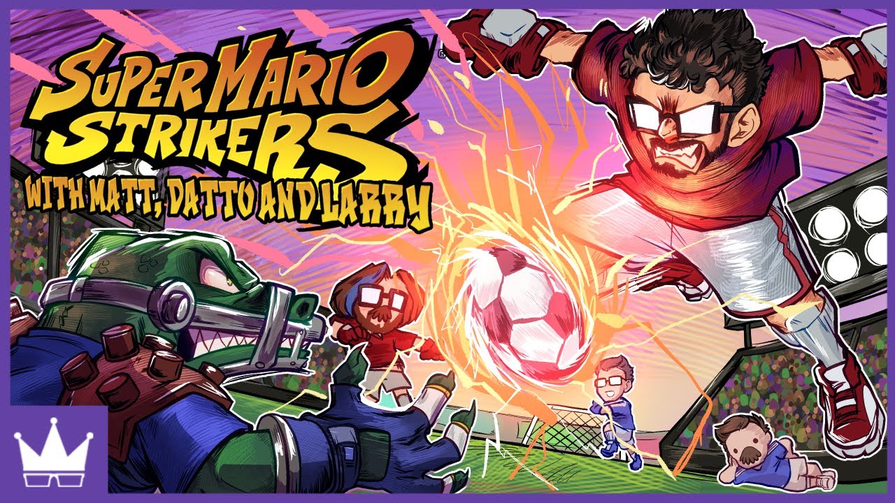 Twitch Livestream | Super Mario Strikers w/Axialmatt, Datto & LarryFishburger [GameCube]