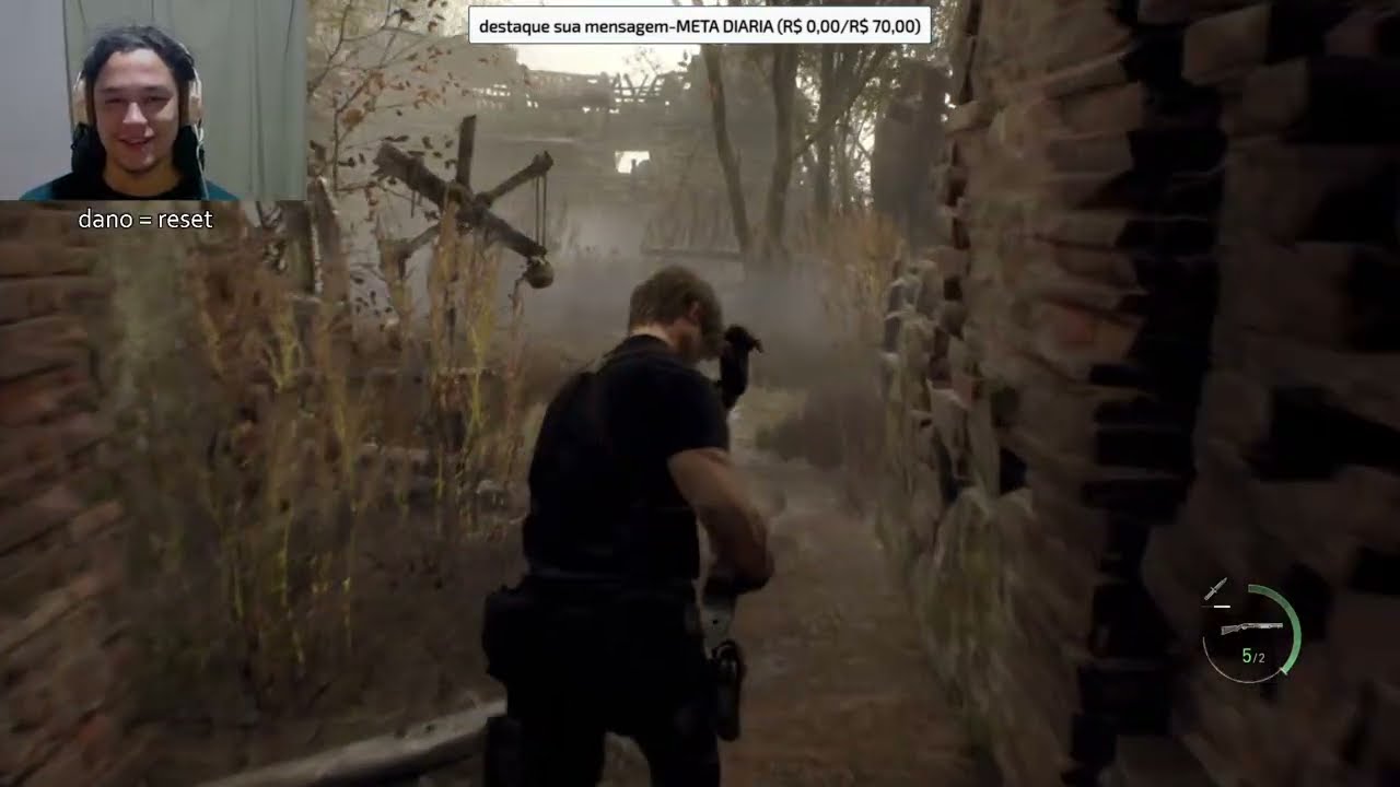 Demasiado focado no RESIDENT EVIL 4 REMAKE SEM TOMAR DANO!