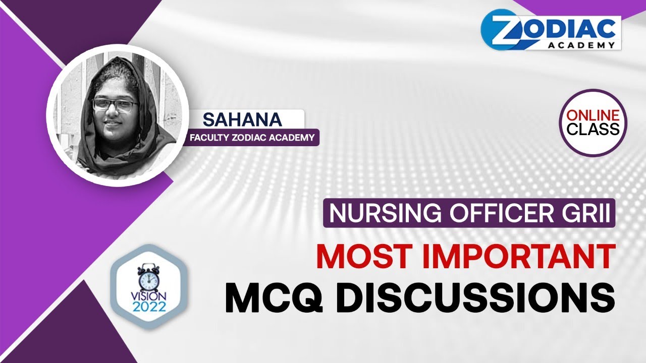Nursing Officer 2022 || Most important MCQ DISCUSSIONS( Topic: Community Health Nursing ) ||