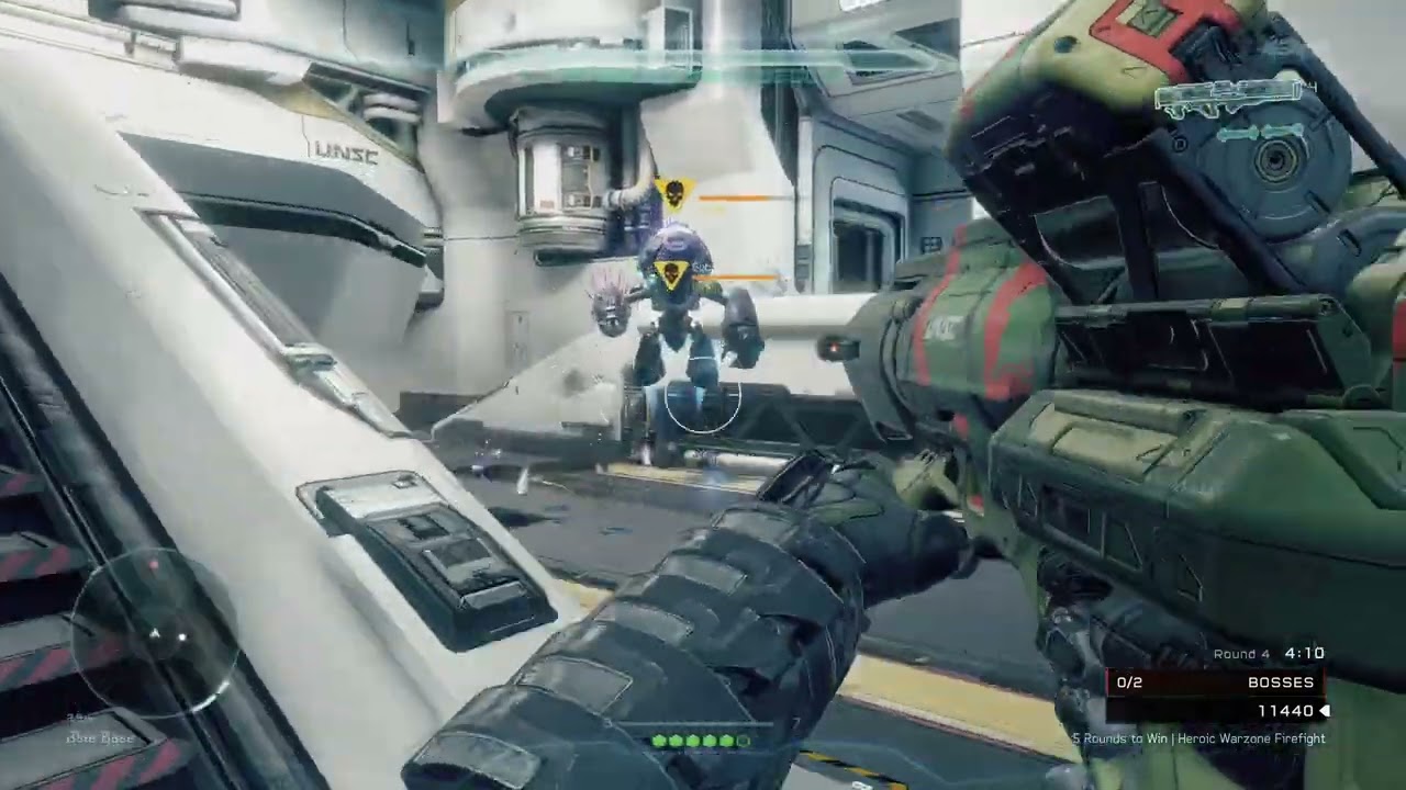 Halo 5 Warzone Firefight on Darkstar. Simple Foot Spartan Gameplay