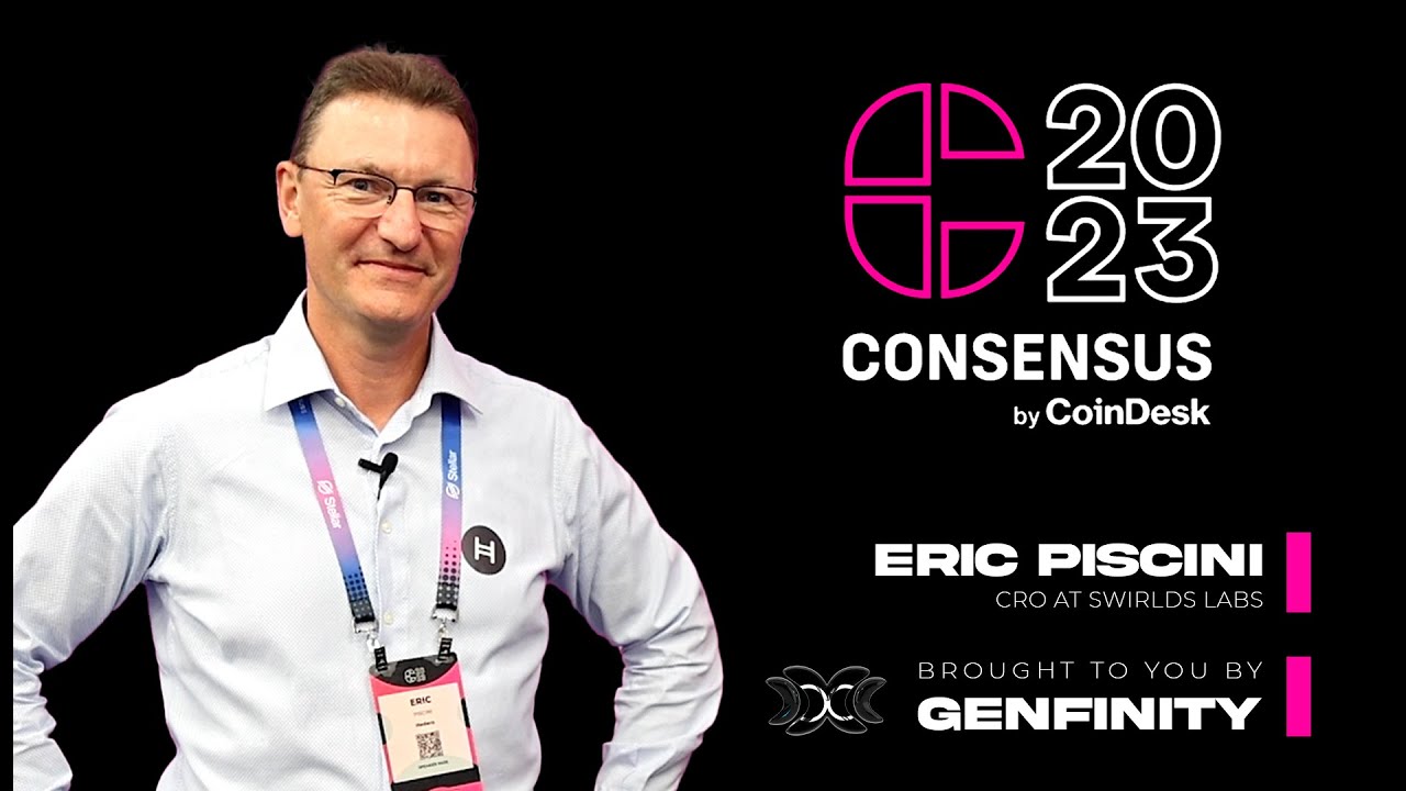🌋$HBAR Chief Revenue Officer of Swirlds Labs Eric Piscini Interview at Consensus 2023🌋