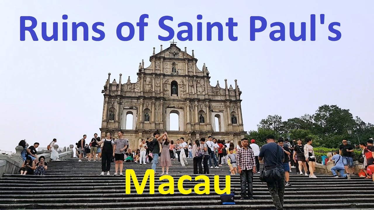 Ruins of Saint Paul's Macau | Walking from Senado Square to St Paul's