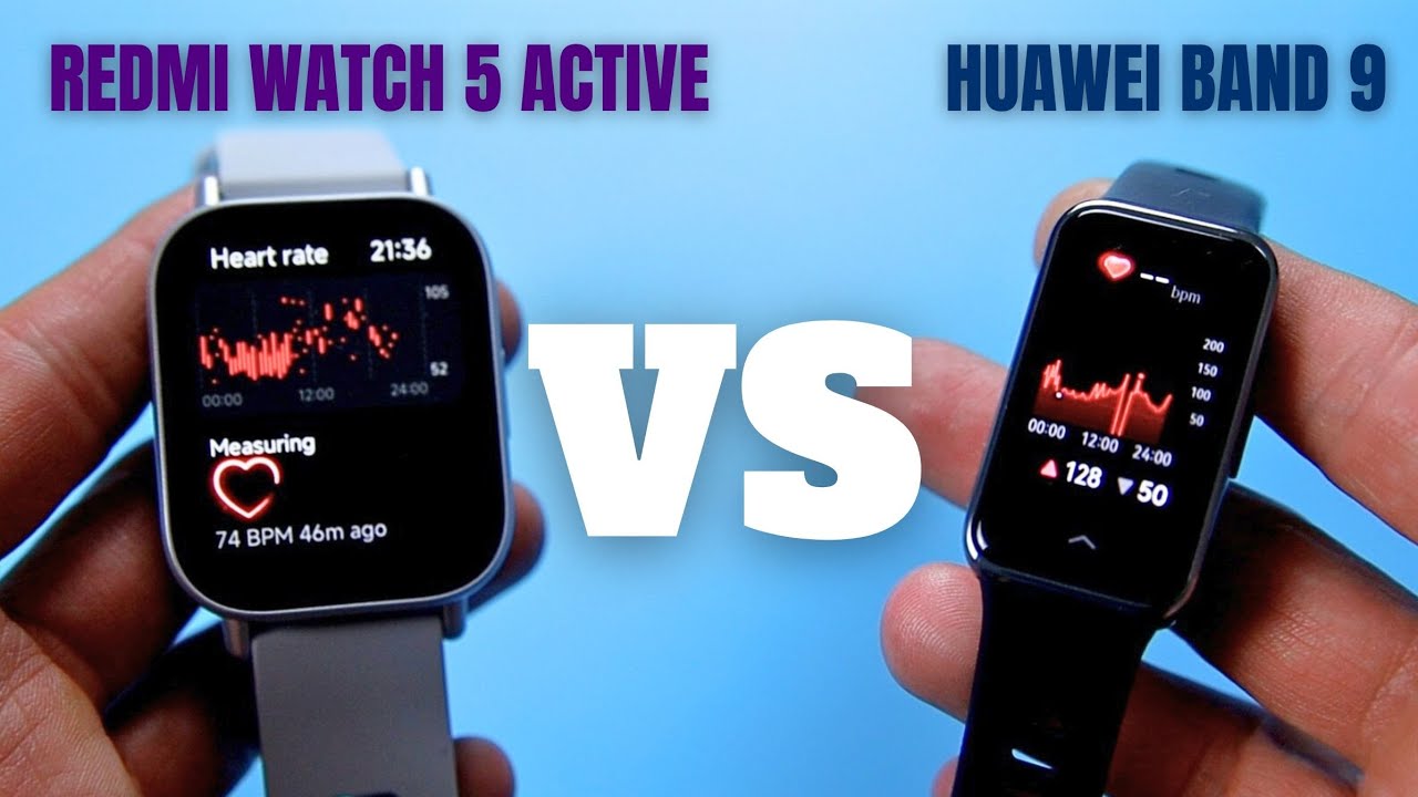 ULTIMATE BATTLE Huawei Band 9 vs Redmi Watch 5 Active