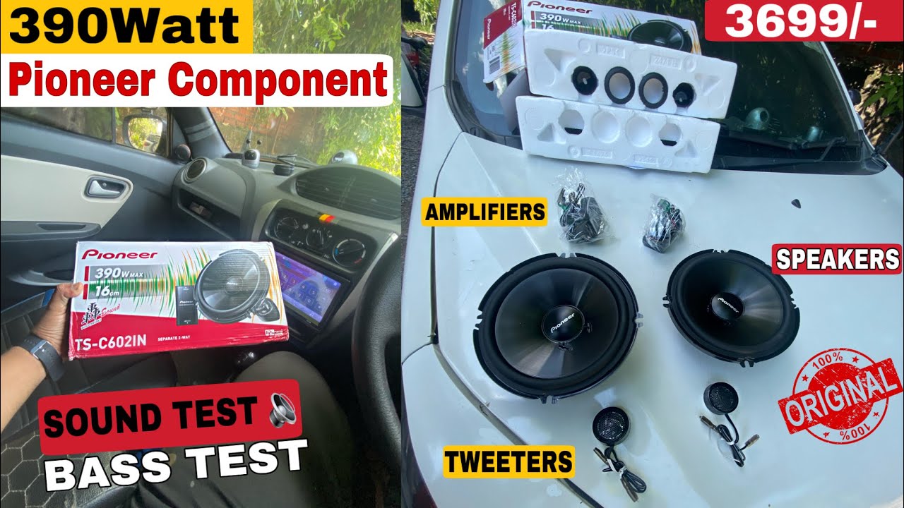 “FINALLY” PIONEER COMPONENT SPEAKERS INSTALLATION 🔥BEST BASS AND BEST VOCALS ♥️ MOST DETAILED VIDEO