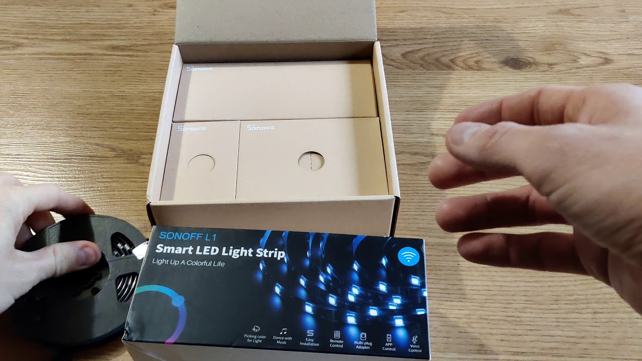Sonoff L1 Smart LED unboxing