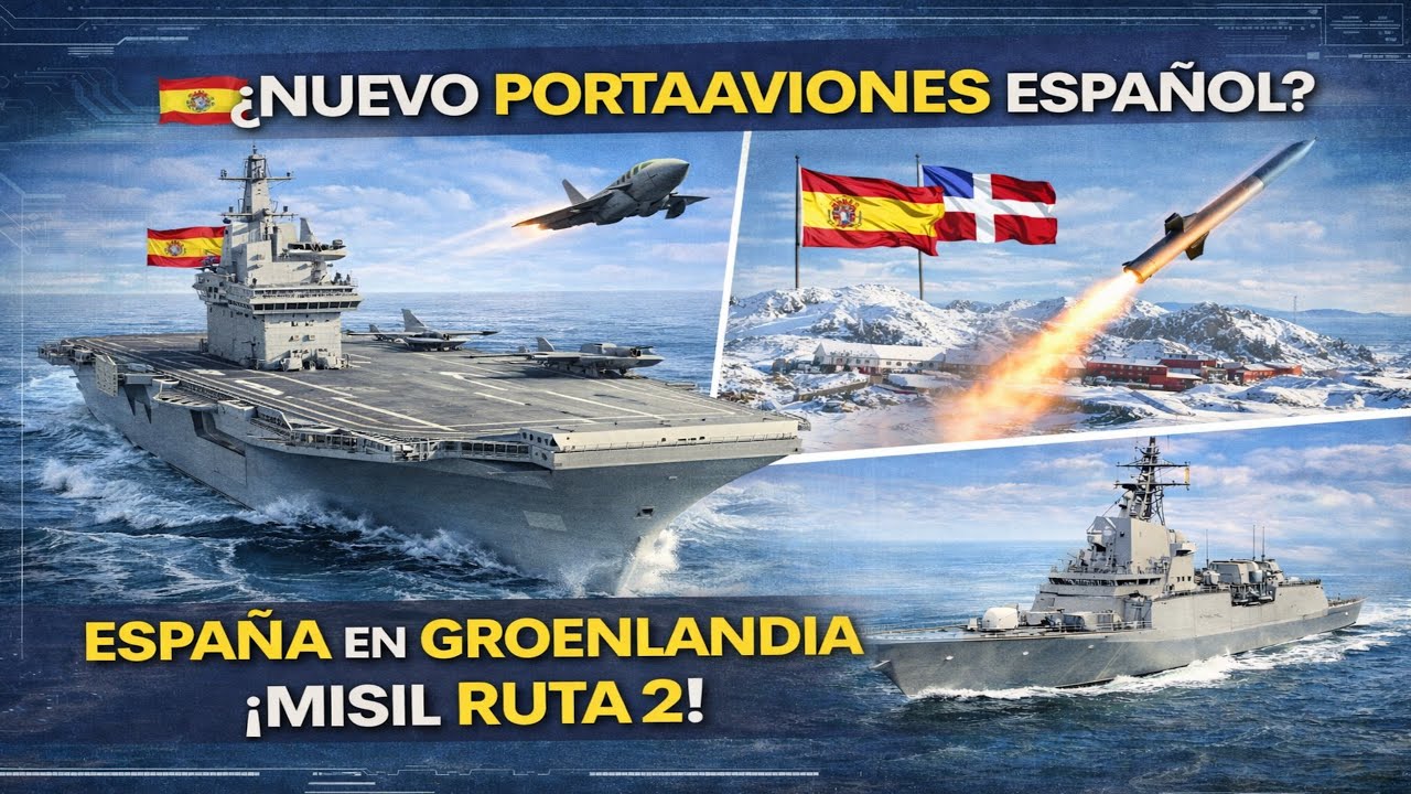 ¿NUEVO PORTAAVIONES ESPAÑOL? ¡MISIL RUTA 2!
