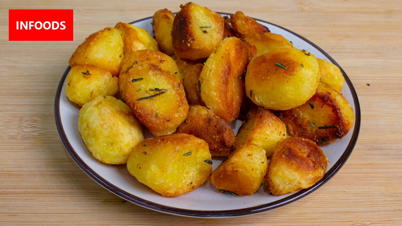 Рецепт жареного картофеля | Как приготовить жареный картофель | Infoods