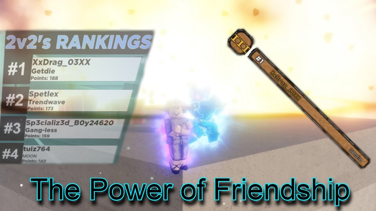 [YBA] How I reached #1 in 2v2s