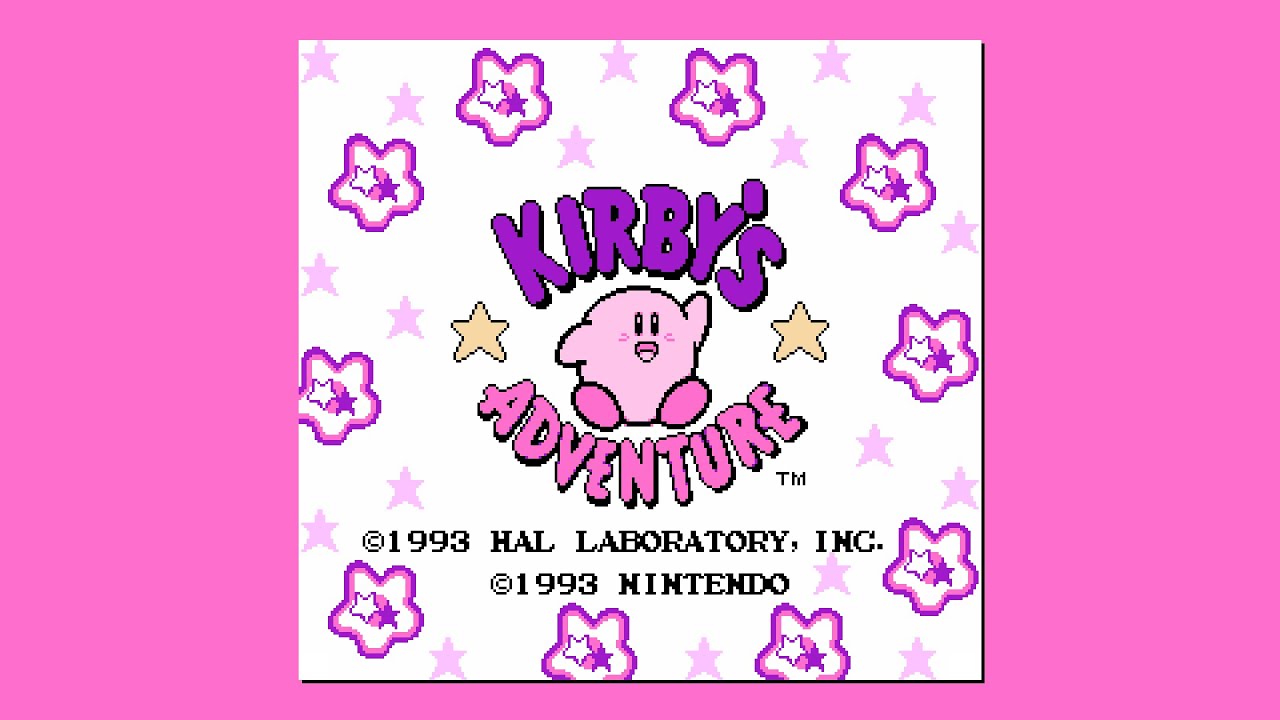 Kirby's Adventure (NES) [1993] OST – Dream Land Title Screen – Unused