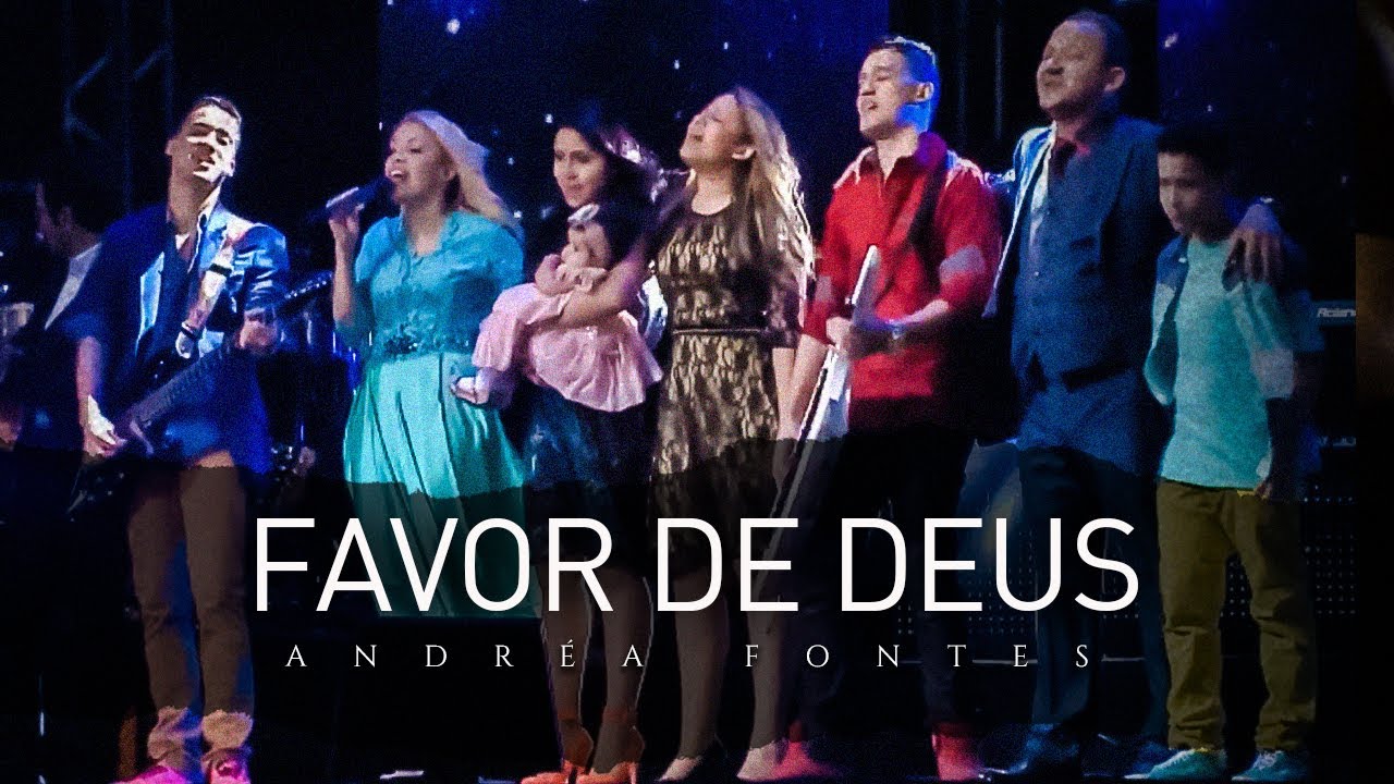 Andréa Fontes - Favor de Deus (Ao Vido em HD)