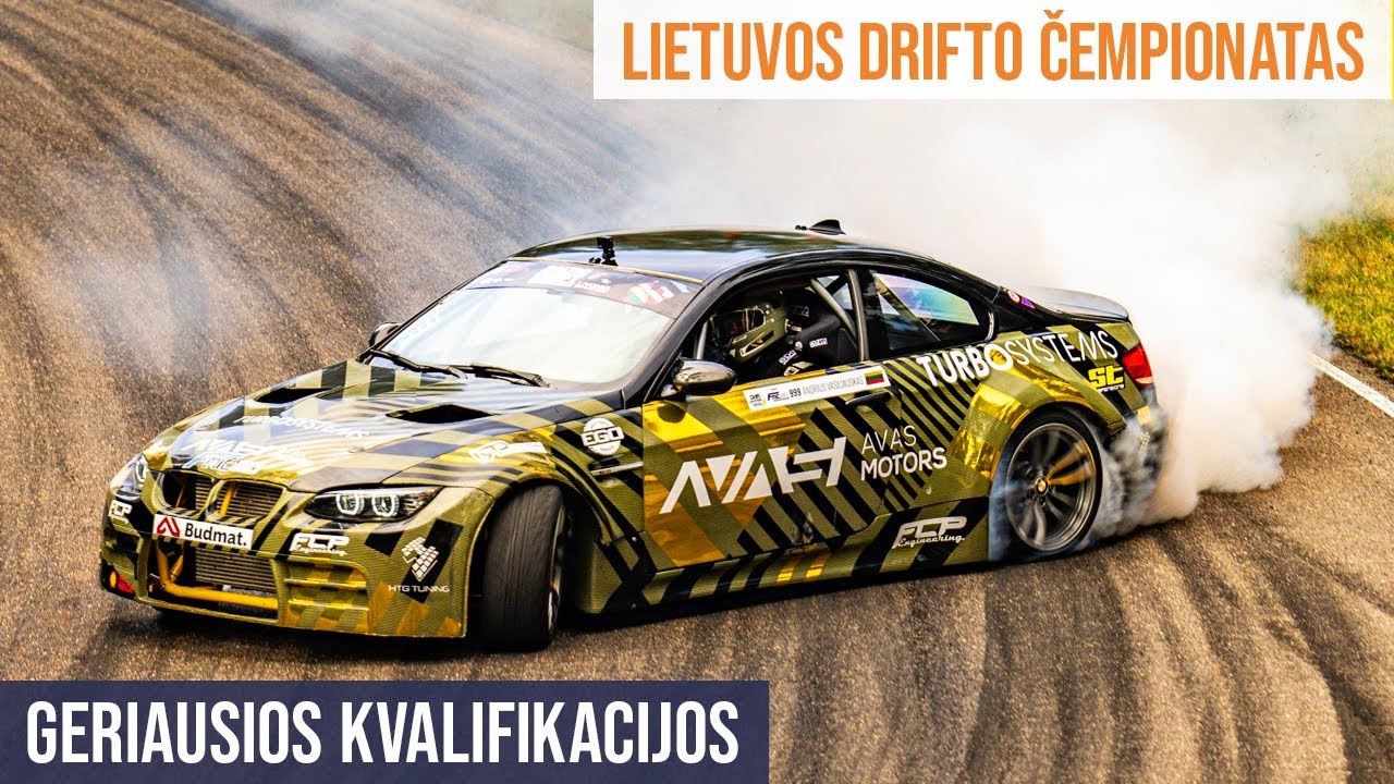 Lietuvos drifto čempionatas 2022 geriausios kvalifikacijos