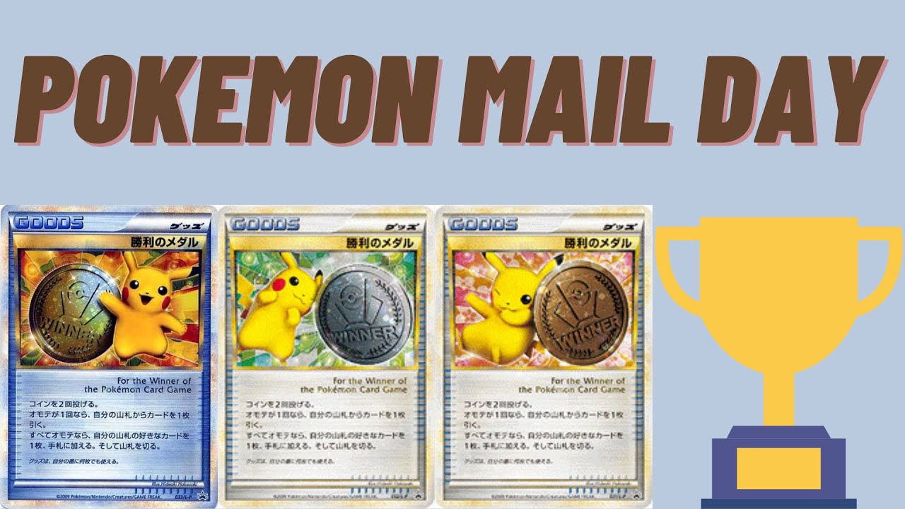 Pokemon Trophy/Prize Card Mail Day! #shorts