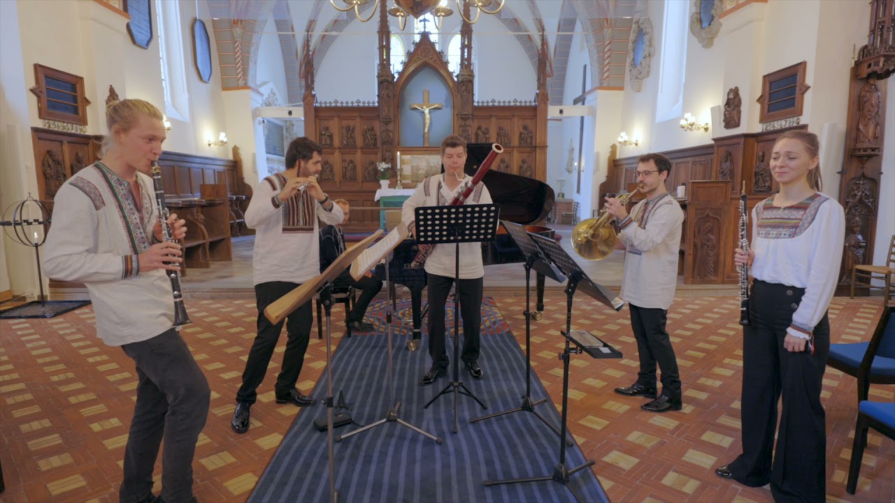 Jean Francaix - L'heure du berger for Wind Quintet and Piano