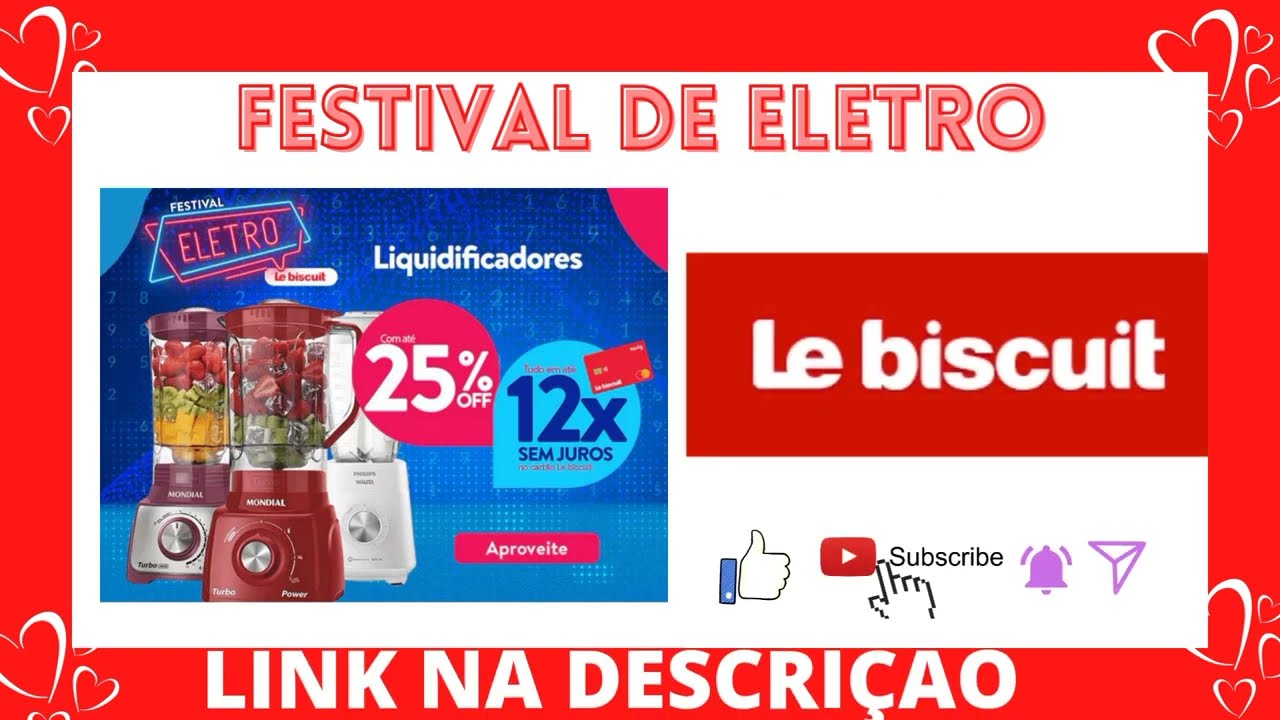 OFERTAS LE BISCUIT SALD&Atilde;O LE BISCUIT LIQUIDA LE BISCUIT