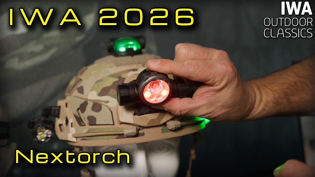 IWA 2026 - Nextorch - Licht mit Köpfchen für den Kopf & Helm