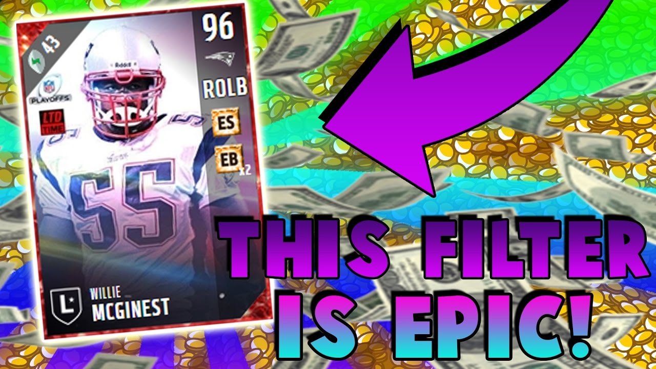 IS THIS THE BEST SNIPING FILTER IN MADDEN RIGHT NOW?!... (Madden 17 Ultimate Team)