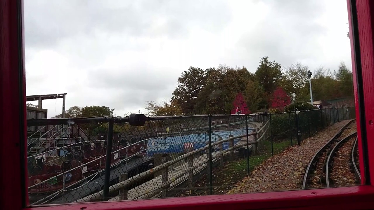 Hill Train Ride POV At Legoland, Windsor, UK, 5 November 2016
