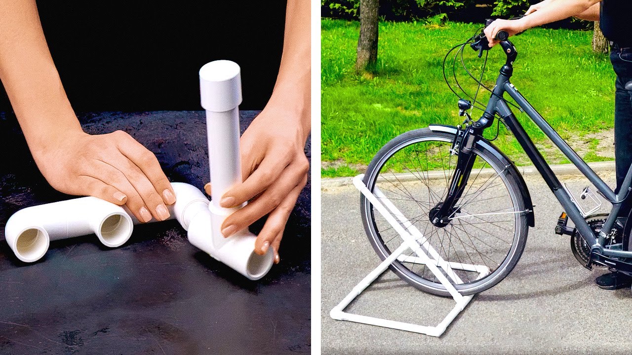 PVC PIPES CRAFTS to help you at home, garden and organization