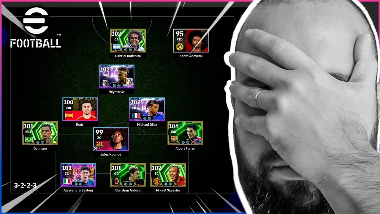 ENFRENTEI UMA FORMAÇÃO BIZARRA E OLHA NO QUE DEU! | EFOOTBALL 2026
