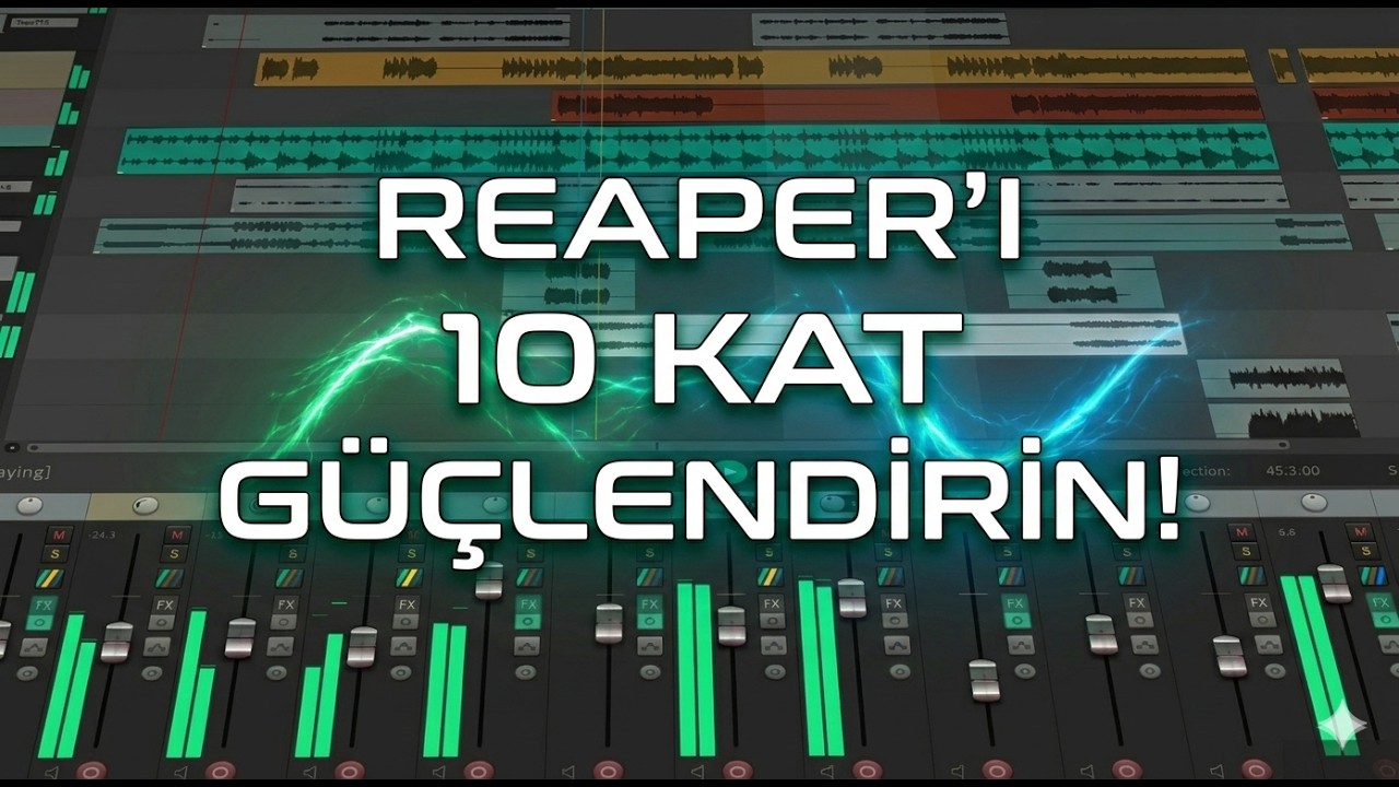 Reaper'ı 10 Kat Güçlendirin! (SWS & ReaPack Kurulumu)