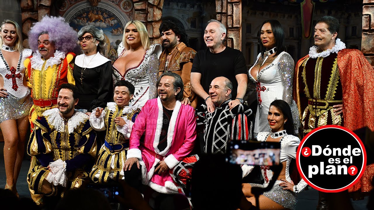Wendy Guevara, Abelito y Karina Torres en el Tenorio Cómico