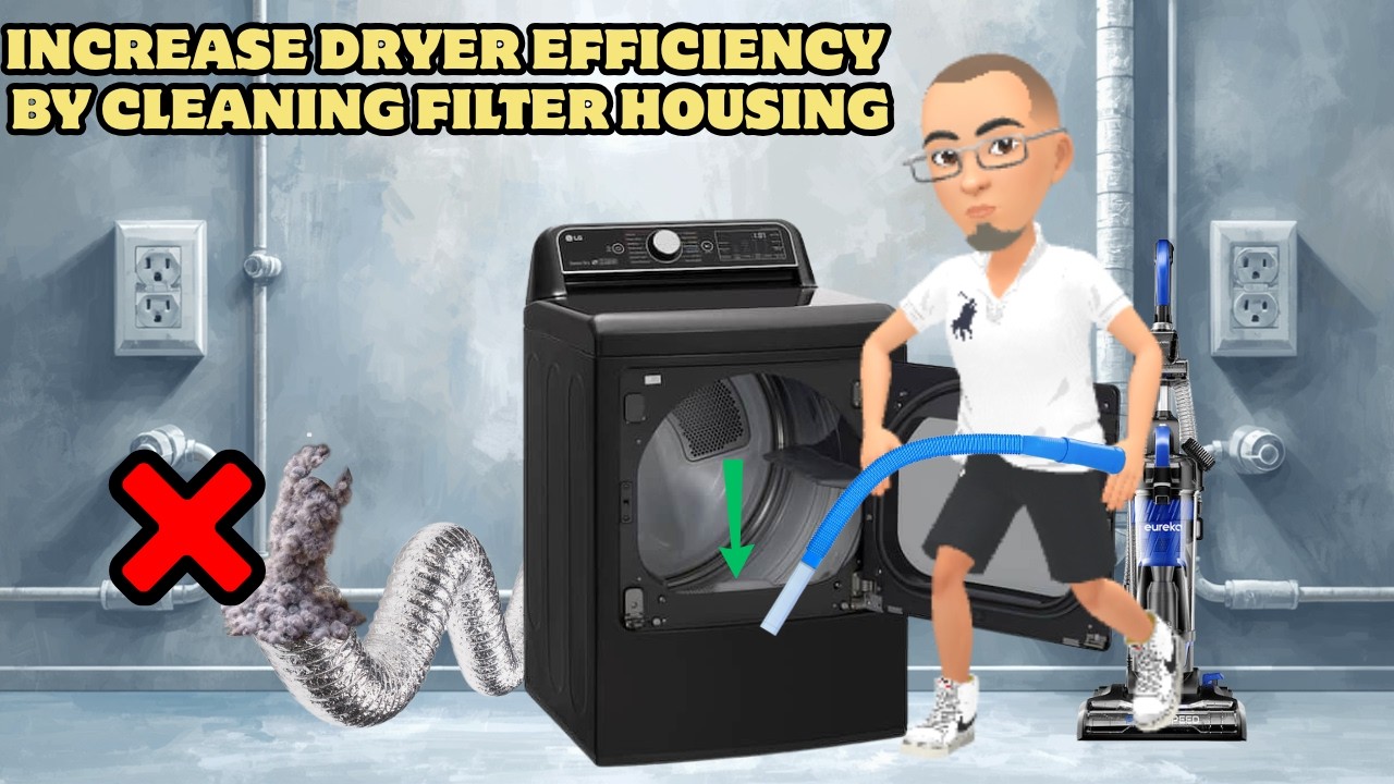 THIS is WHY you need to clean your DRYER LINT TRAP. Increase efficiency and reduce repair costs.