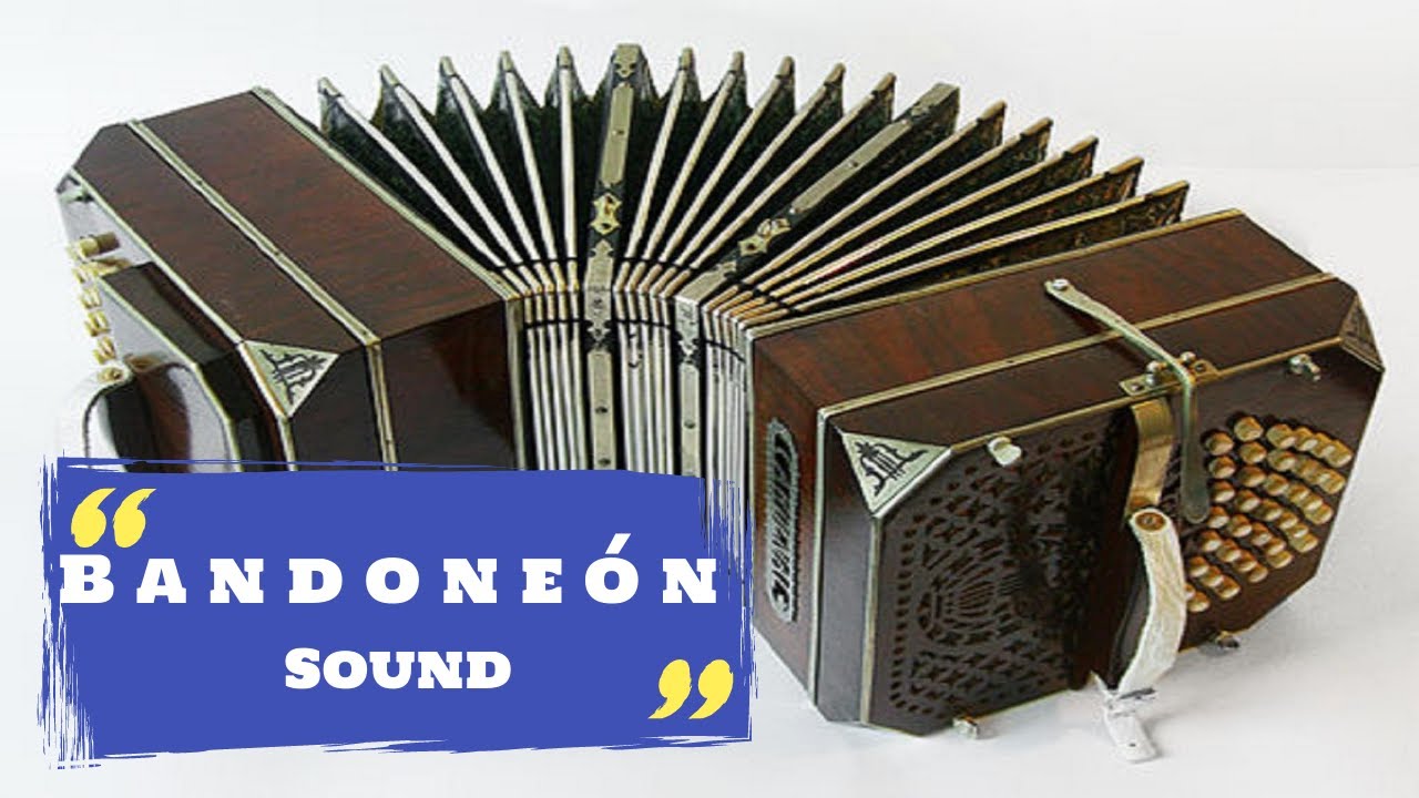 Bandoneón Sound Solo Music Instrument