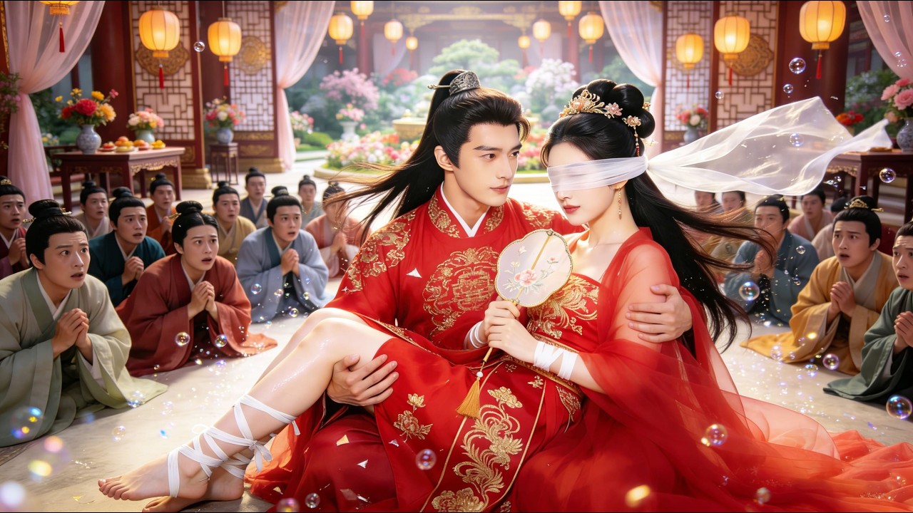 💥Emperor hit with love curse needs 30 women—fixates on one woman, nightly passion!💗#drama#ceo