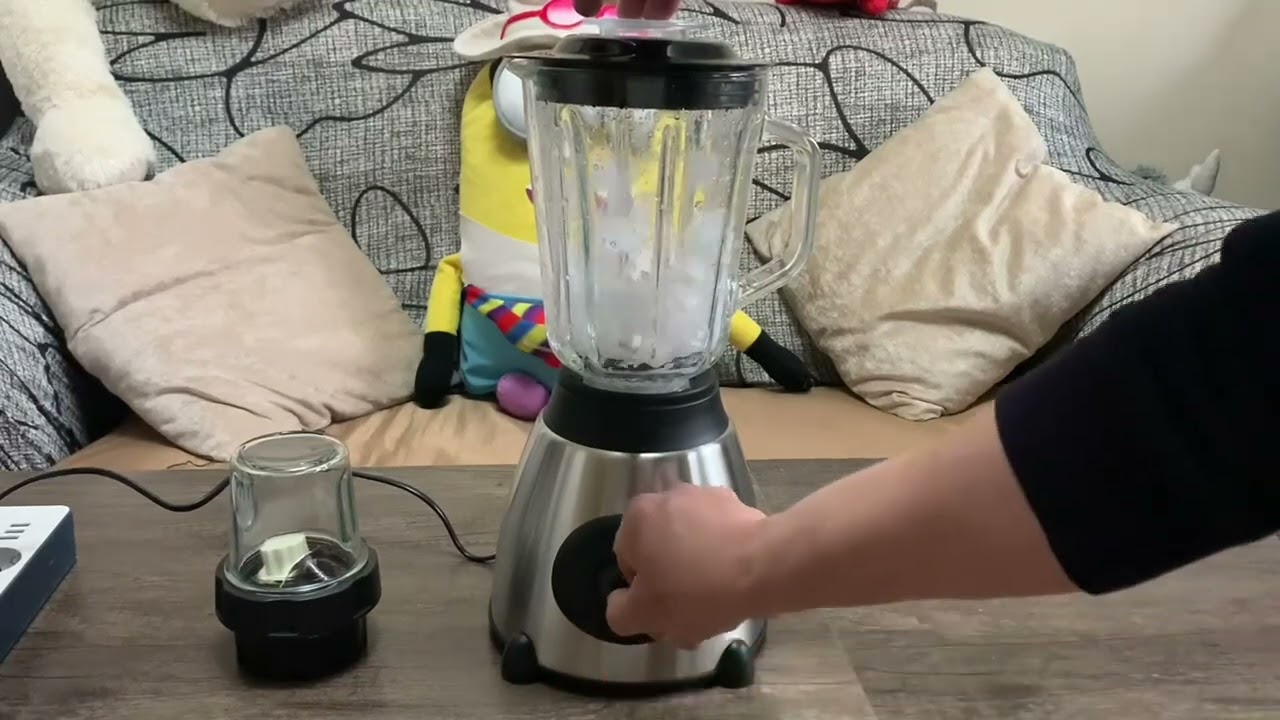 Blender Smoothie 1 5L, Multifonction Blender &Eacute;lectrique, Broyeur &agrave; glace professionnel