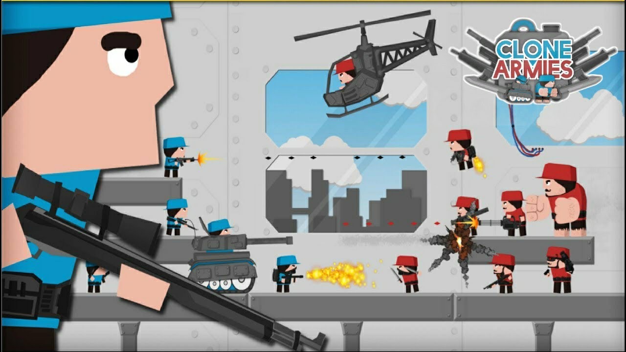Клонирую Армию для Сражения Онлайн Игра На Андроид CLONE ARMIES BATTLE GAME Армия Клонов 2022