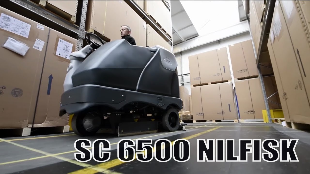 #sc6500nilfisk automat szorująco-odsysający do pracy w najcięższych warunkach przemysłowych #nilfisk