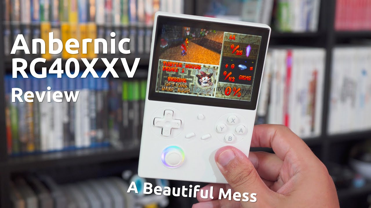 Anbernic RG40XXV Review: An Interesting Design with Some Serious Flaws