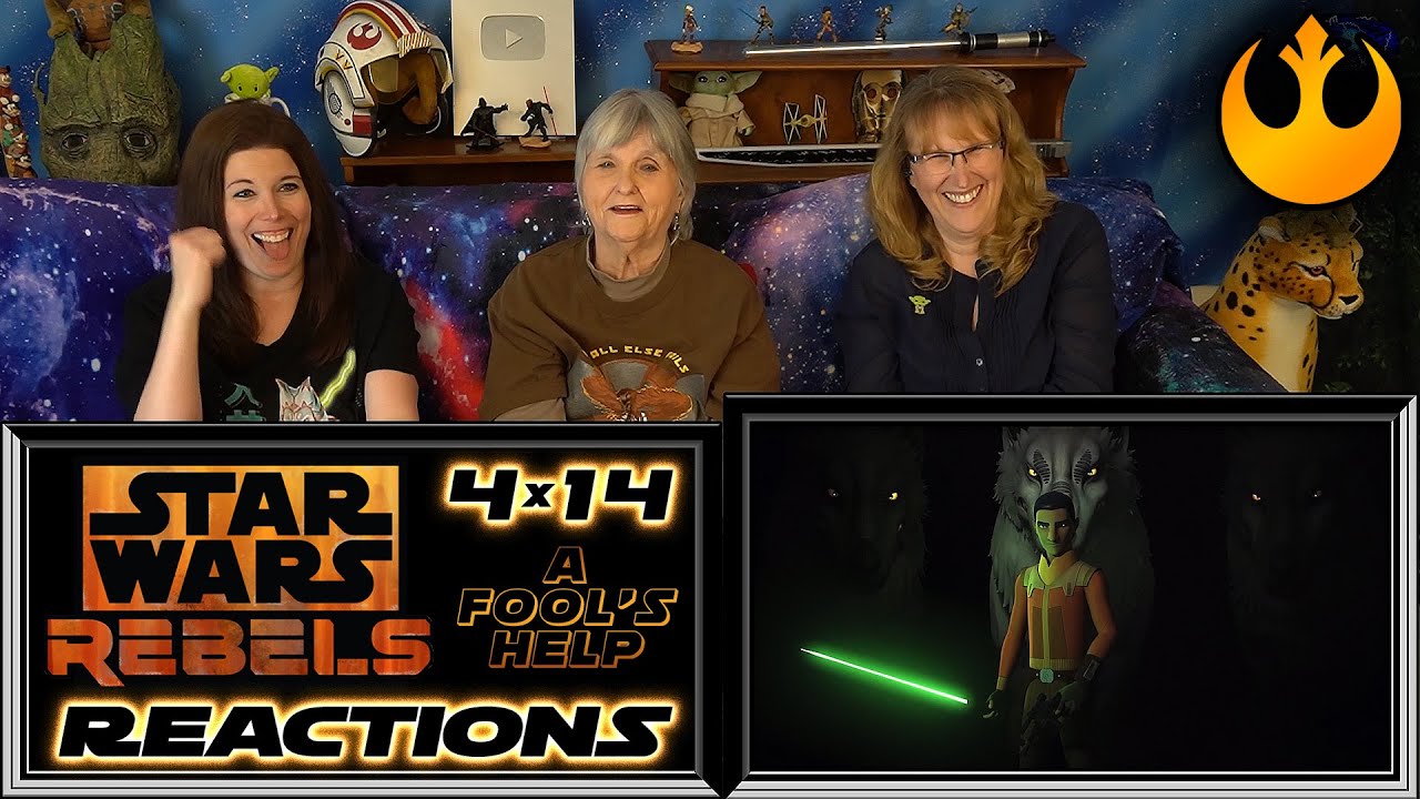 STAR WARS Rebels 4x14 | A Fool's Help | Reactions