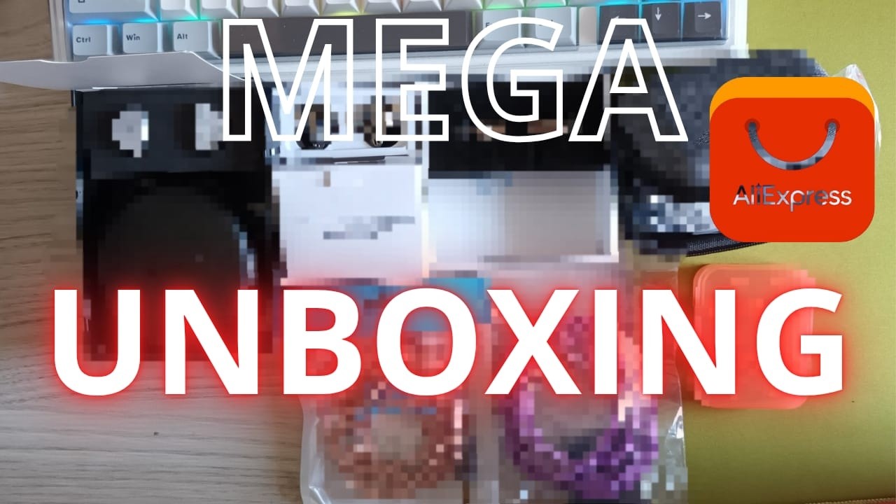 Mega unboxing Black friday do Aliexpress - fones e produtos de áudio!