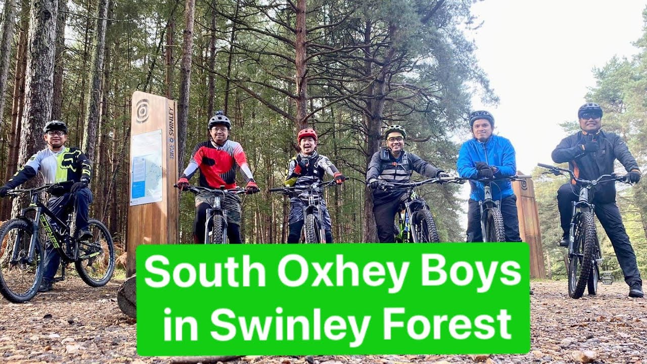 Biking in Swinley Forest - Day 1