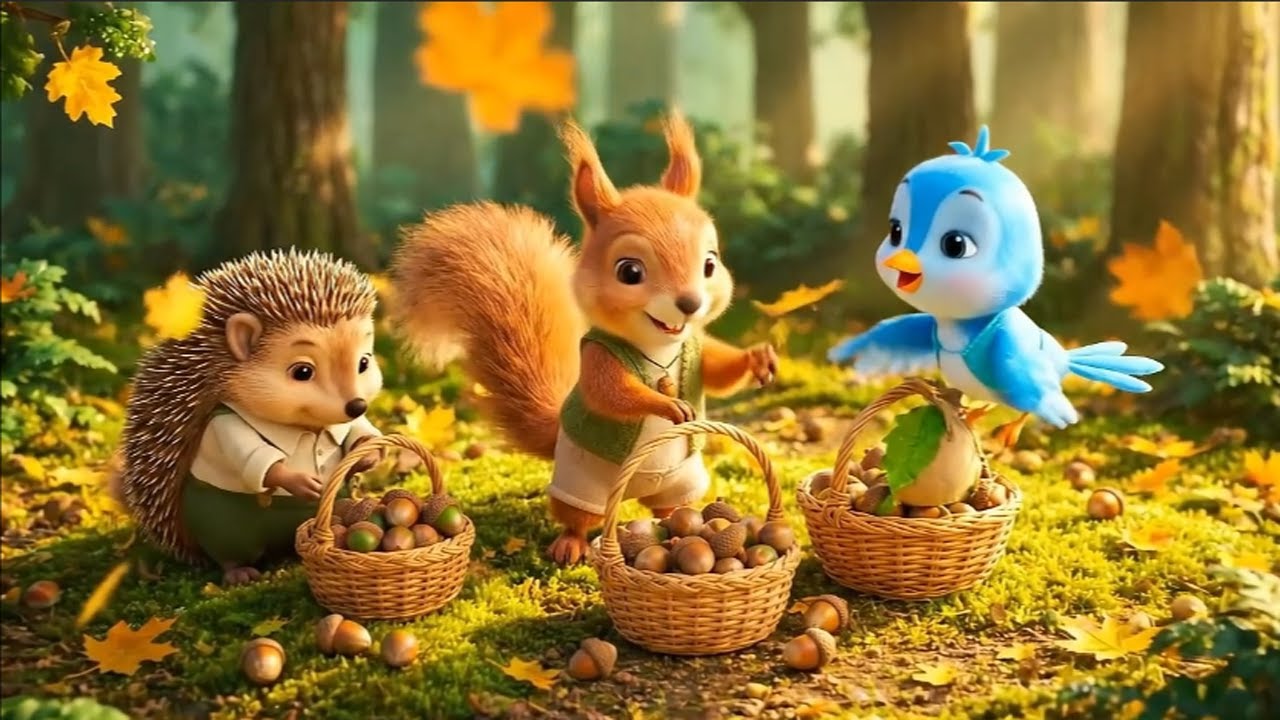 Nutty and the Lost Acorn | A Heartwarming Lesson About Friendship and Sharing