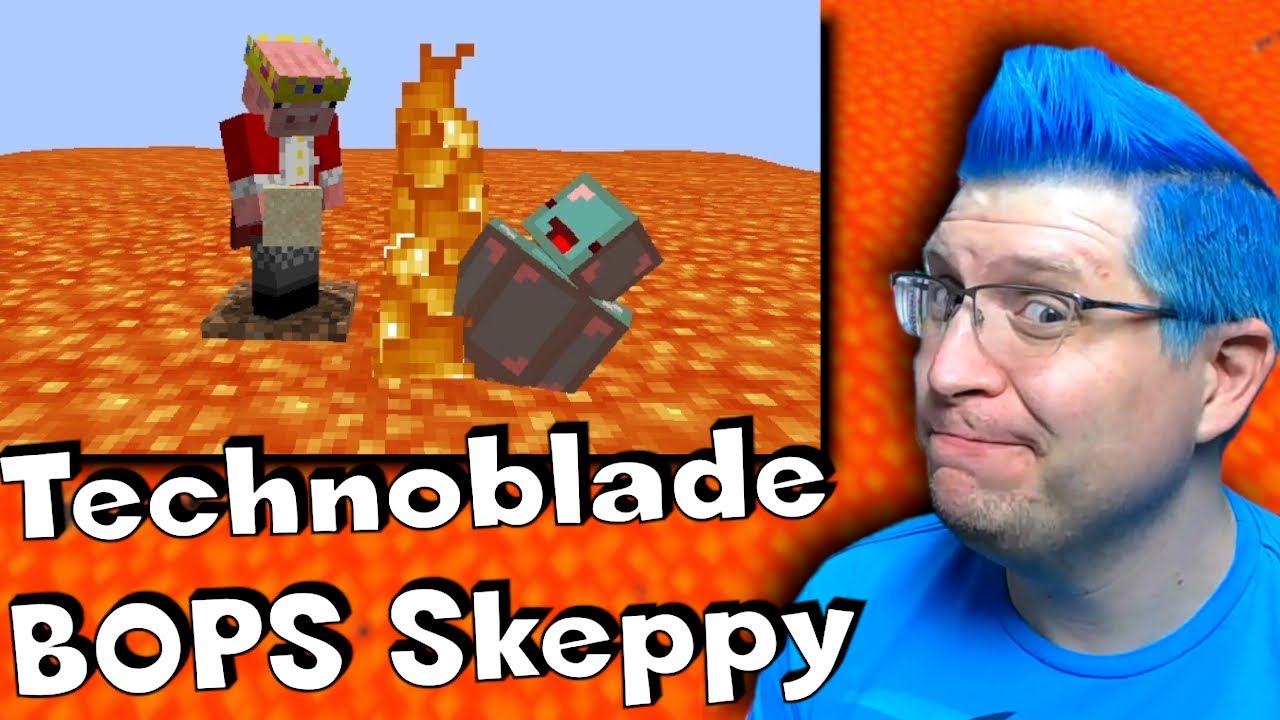 Technoblade: I Ruin Skeppy's Video REACTION! Minecraft, But Lava Rises Every 10 Seconds...