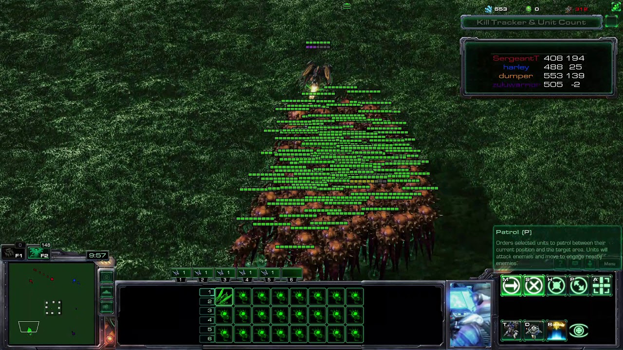 StarCraft II Arcade AIR EVOLVE