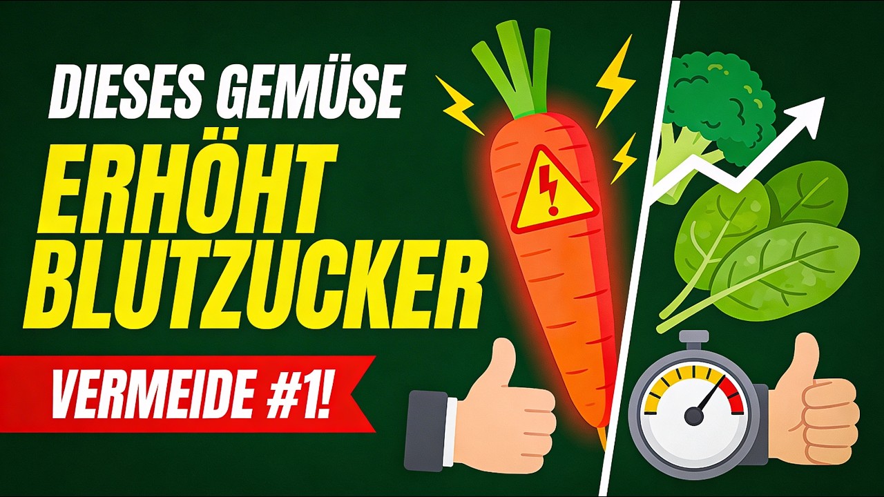 DIESES Gemüse ERHÖHT Blutzucker über Nacht (Vermeide #1!)