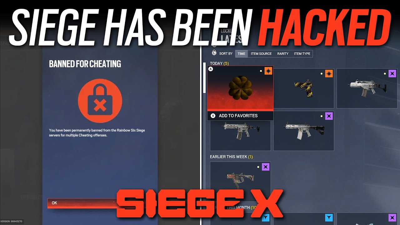 Игра Siege взломана - 6News - Rainbow Six Siege X