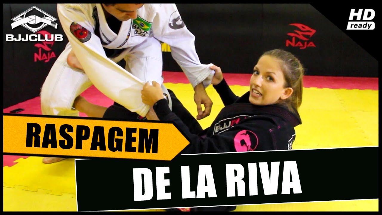Jiu-Jitsu - Raspagem De La Riva - Carol Mascaro - BJJCLUB